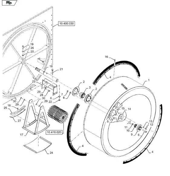 51421310 - кожух вентилятора